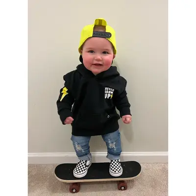 Never Grow Up Hoodie