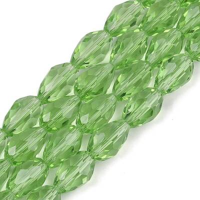 Transparent Glass Beads Strands