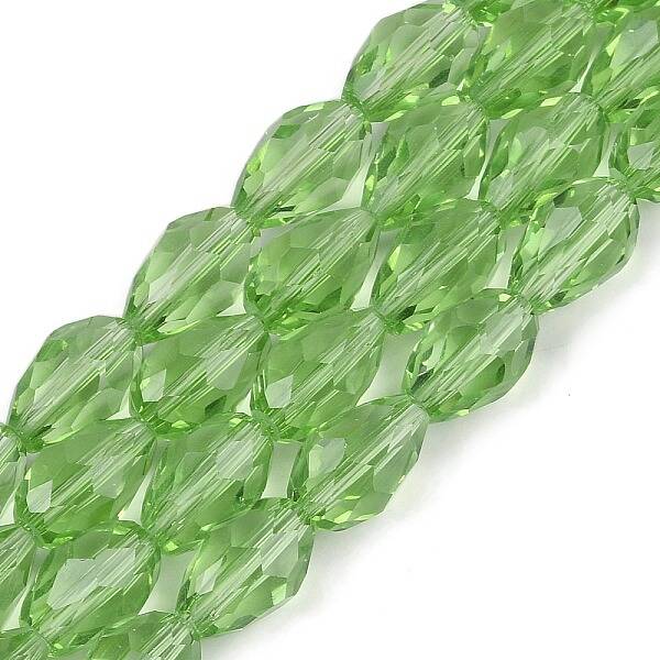 Transparent Glass Beads Strands
