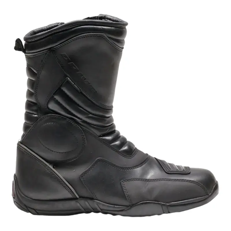 DRIVE Biker Boots Black Leather Mens UK 10
