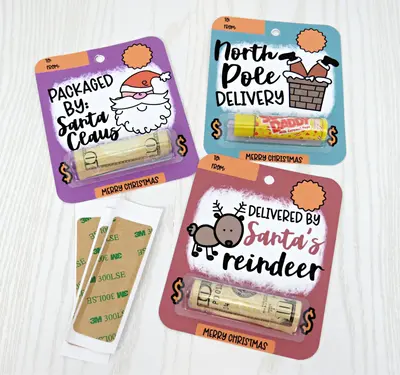 Christmas Money Holder – Santa, Reindeer & North Pole Delivery Gift Card and Cash Holder