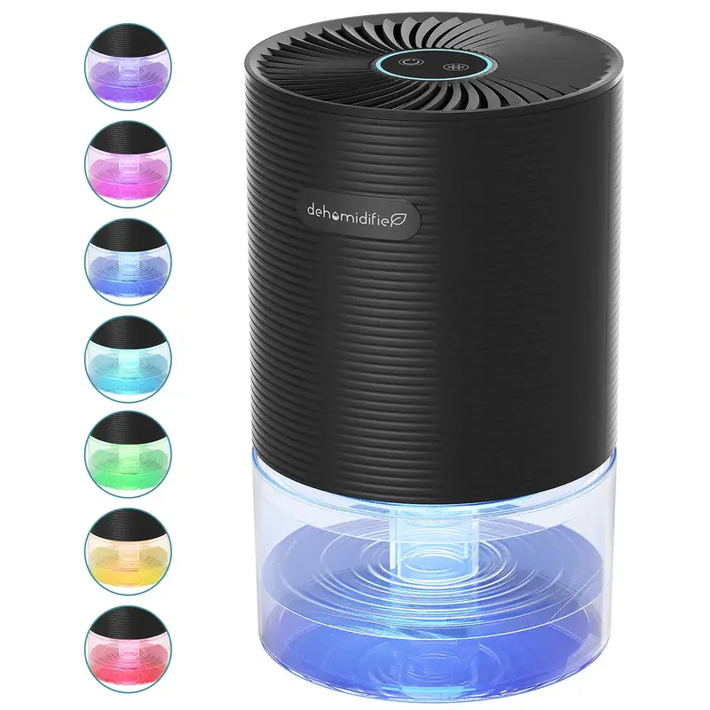 25oz Portable Dehumidifier for Home 285sq.ft Ultra-Silent Energy Saving Device with Auto-off & Automatic Fan Speed for Bathro...