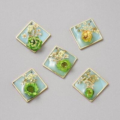 Resin Pendants