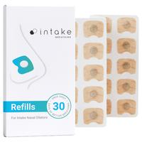 Intake Breathing Refill Tabs ONLY (30 Count) – Boost Oxygen Intake, Improve Sleep Quality & Snoring Solution - Sweat Resist...