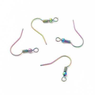 Ion Plating(IP) 304 Stainless Steel Earring Hooks