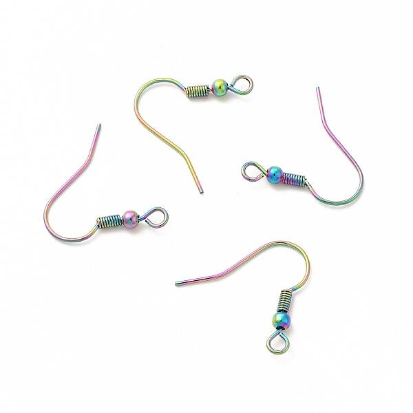 Ion Plating(IP) 304 Stainless Steel Earring Hooks