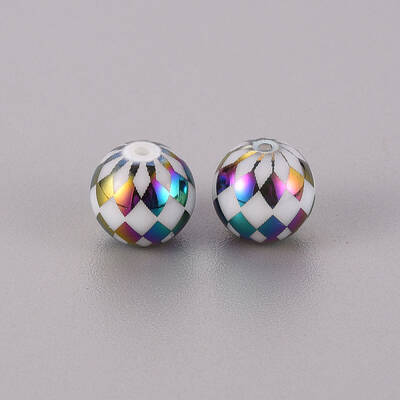 Electroplate Glass Beads