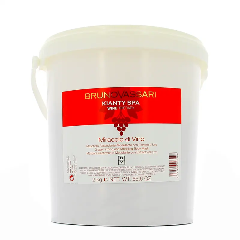 Bruno Vassari Kianty SPA Grape Firmness + Body Cream Maschera Grape Body Reshaping 2000g
