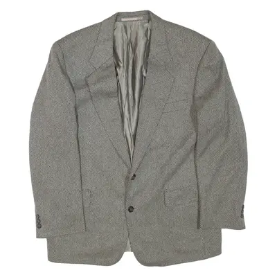 BOSS HUGO BOSS Mens Blazer Jacket Grey Cashmere L