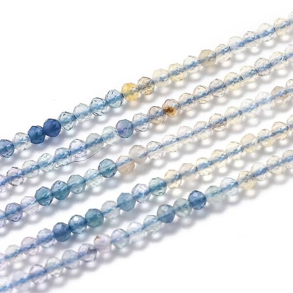 Natural Fluorite Beads Strands