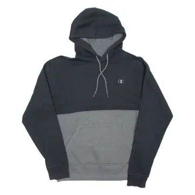 CHAMPION Mens Black Hoodie M