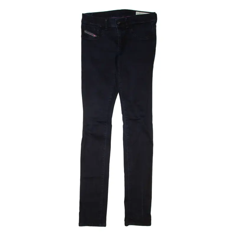 DIESEL Womens Jeans Black Regular Jegging W29 L34