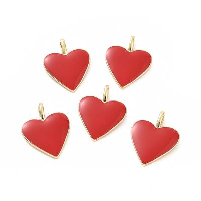 Brass Enamel Pendants