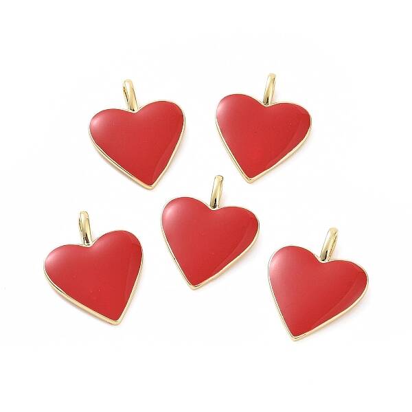 Brass Enamel Pendants