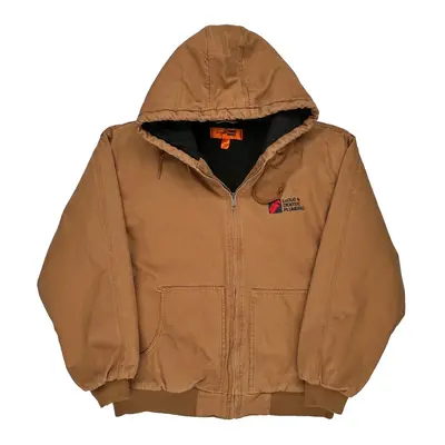 Corner Stone Jacket - XL Brown Cotton | Size: x-large
