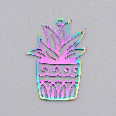 Ion Plating(IP) 201 Stainless Steel Pendants