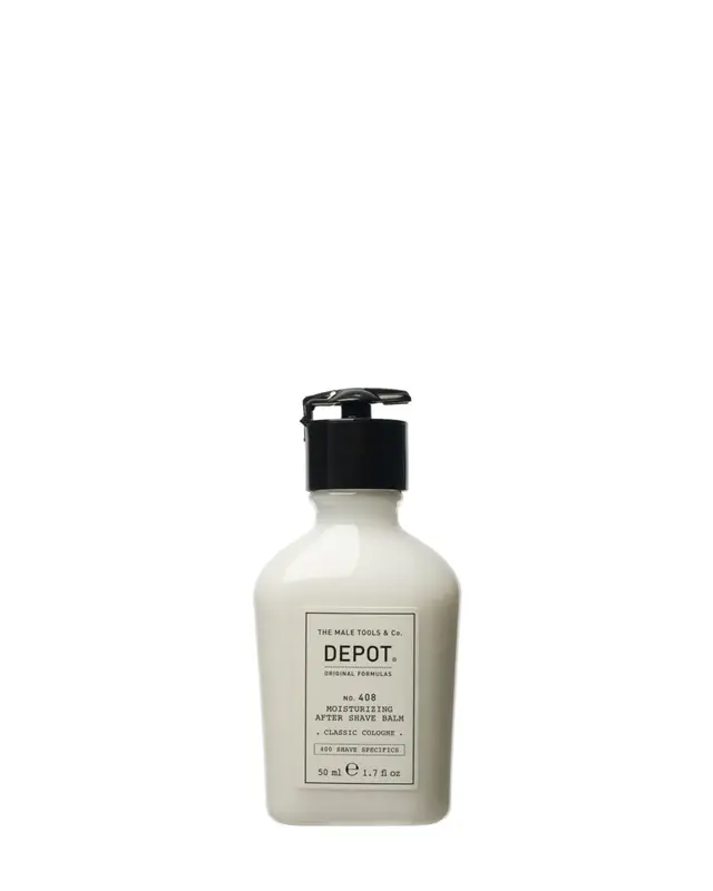 Depot, 400 Shaving Specifications No. 408, Classic Cologne, Moisturizing, Aftershave Balm, 10ml