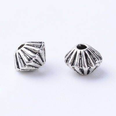 Tibetan Style Alloy Spacer Beads