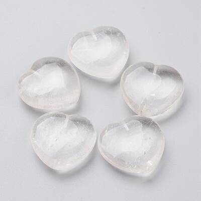 Natural Quartz Crystal Beads