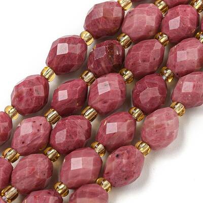 Natural Rhodonite Beads Strands