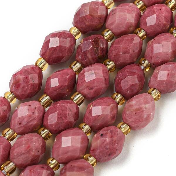 Natural Rhodonite Beads Strands