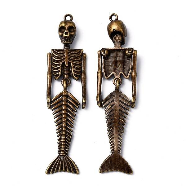 Tibetan Style Alloy Big Pendants