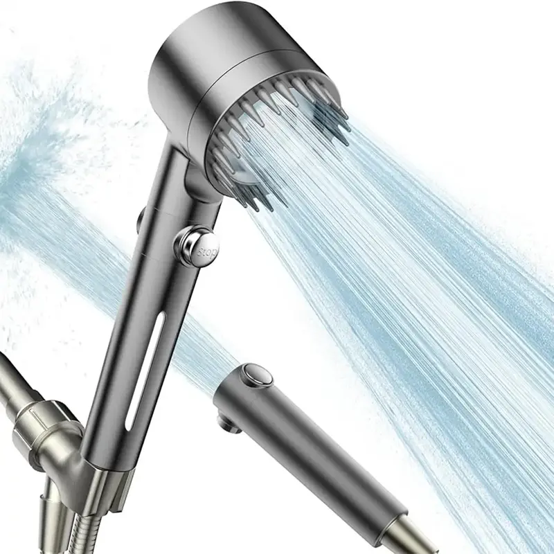 FILCET Filtered Shower Head with Handheld, High Pressure Water Flow and 3 Spray Modes
