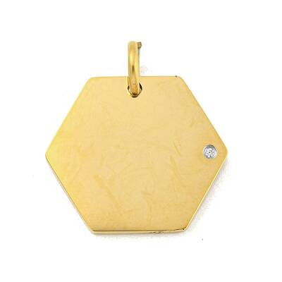 304 Stainless Steel Rhinestone Pendants