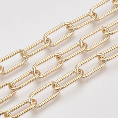 Unwelded Iron Paperclip Chains