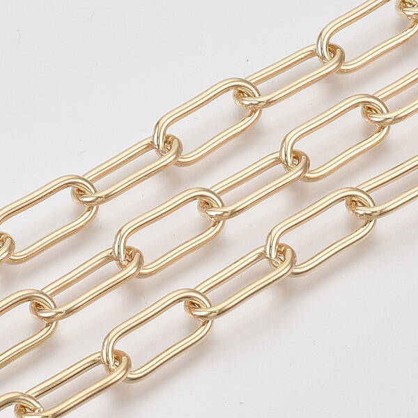 Unwelded Iron Paperclip Chains