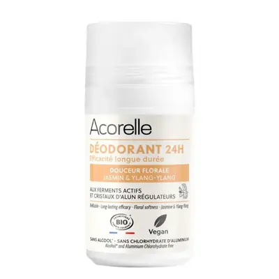 Acorelle Roll-on deodorant 24h long-lasting effectiveness Floral softness 50ml