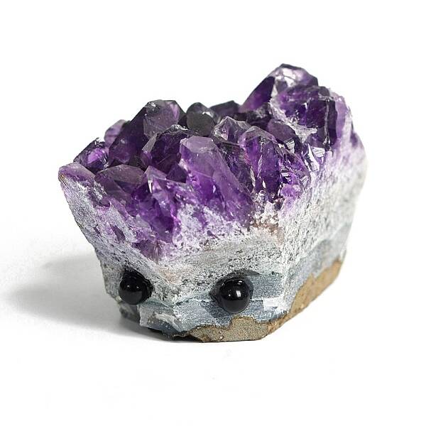 Natural Amethyst Cute Display Decoration
