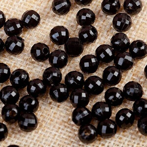 Transparent Acrylic Beads