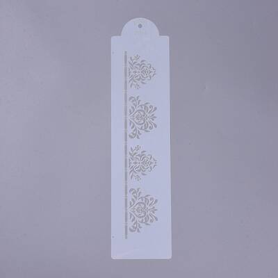 Eco-Friendly Food Grade Plastic Templates Spray Cake Molds