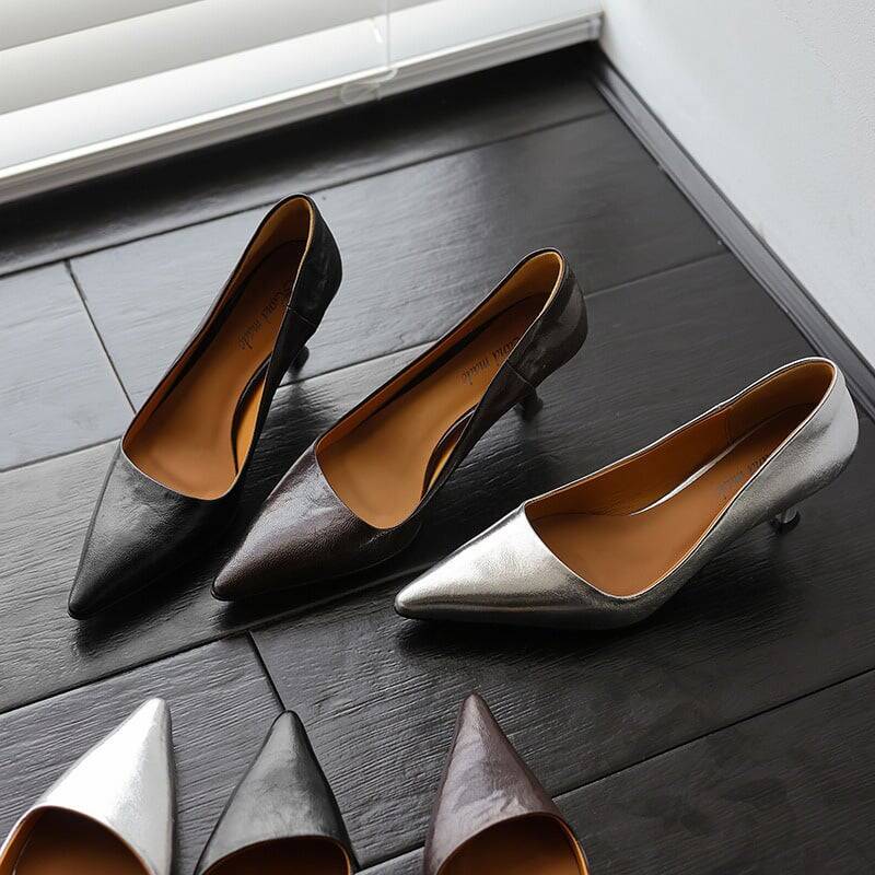 CHIKO Addilynn Pointy Toe Stiletto Pumps Shoes