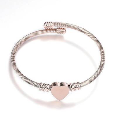 316 Surgical Stainless Steel Torque Bangles