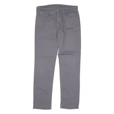 LEVI'S 511 Mens Trousers Grey Slim Straight W31 L30