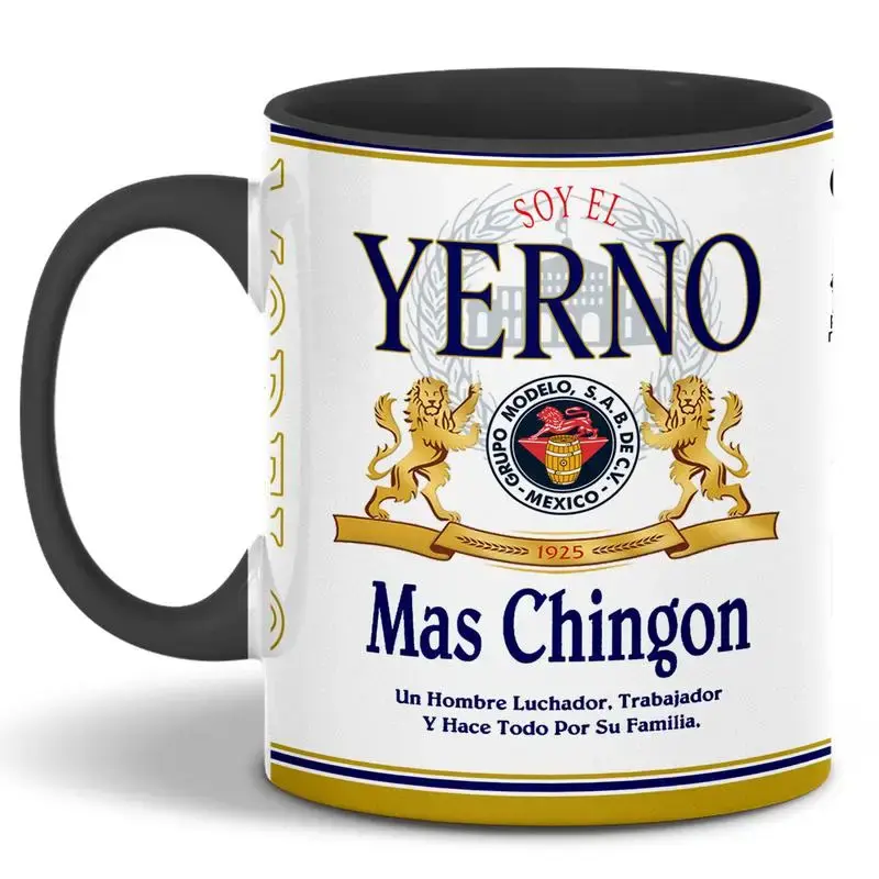 El Yerno Mas Chingon Coffee Mug, Christmas Birthday Gifts For Son-in-Law, Yerno Modelo Coffee Cup, Fathers Day Gift Ideas Tea...