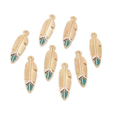 Alloy Enamel Pendants