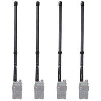 BAOFENG Ham Radio Upgraded Antenna VHF/UHF 18.89-inch,High Gain Foldable Soft Antenna for Baofeng UV-5R BF-F8HP 5RM/5RH K5PLU...