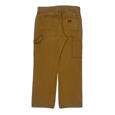 Dickies Carpenter Trousers - 32W 28L Brown Cotton | Size: 32″ waist