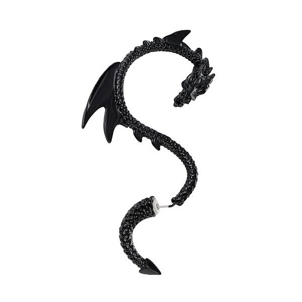 Alloy Dragon Stud Earrings for Women