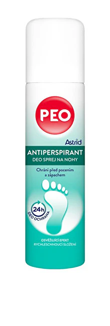 Astrid Antiperspirant deo spray for feet peo 150 ml