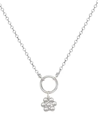 Luella Necklace | Metal Color: Silver