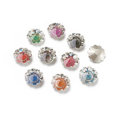 Glass Rhinestone Cabochons