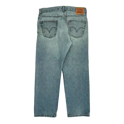 505 Levis Jeans - 36W 29L Light Wash Cotton