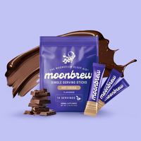 [TikTok Exclusive] MoonBrew Natural Sleep & Calming Drink Travel Pack - Melatonin-Free Magnesium Drink Mix with 11 Super
