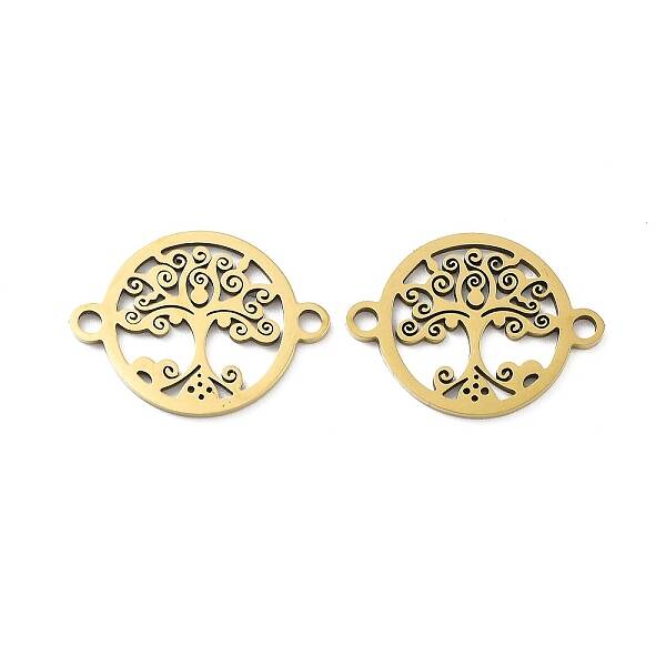 Ion Plating(IP) 201 Stainless Steel Connector Charms