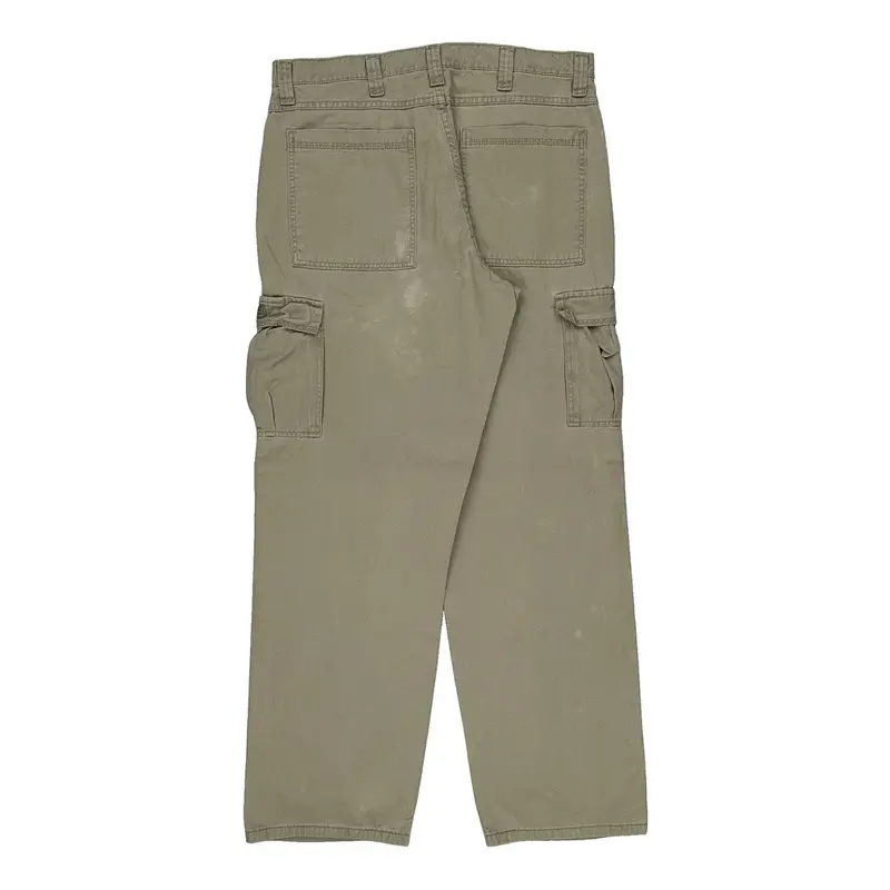 Wrangler Cargo Trousers - 36? Waist Beige Cotton