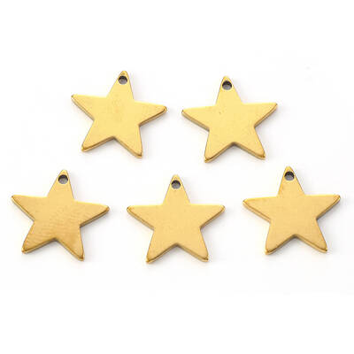 PVD Vacuum Plating 304 Stainless Steel Charms